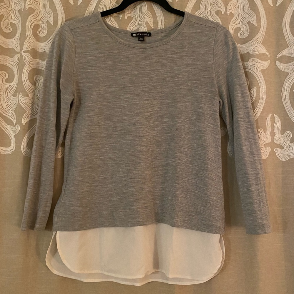 JCrew Layered Top